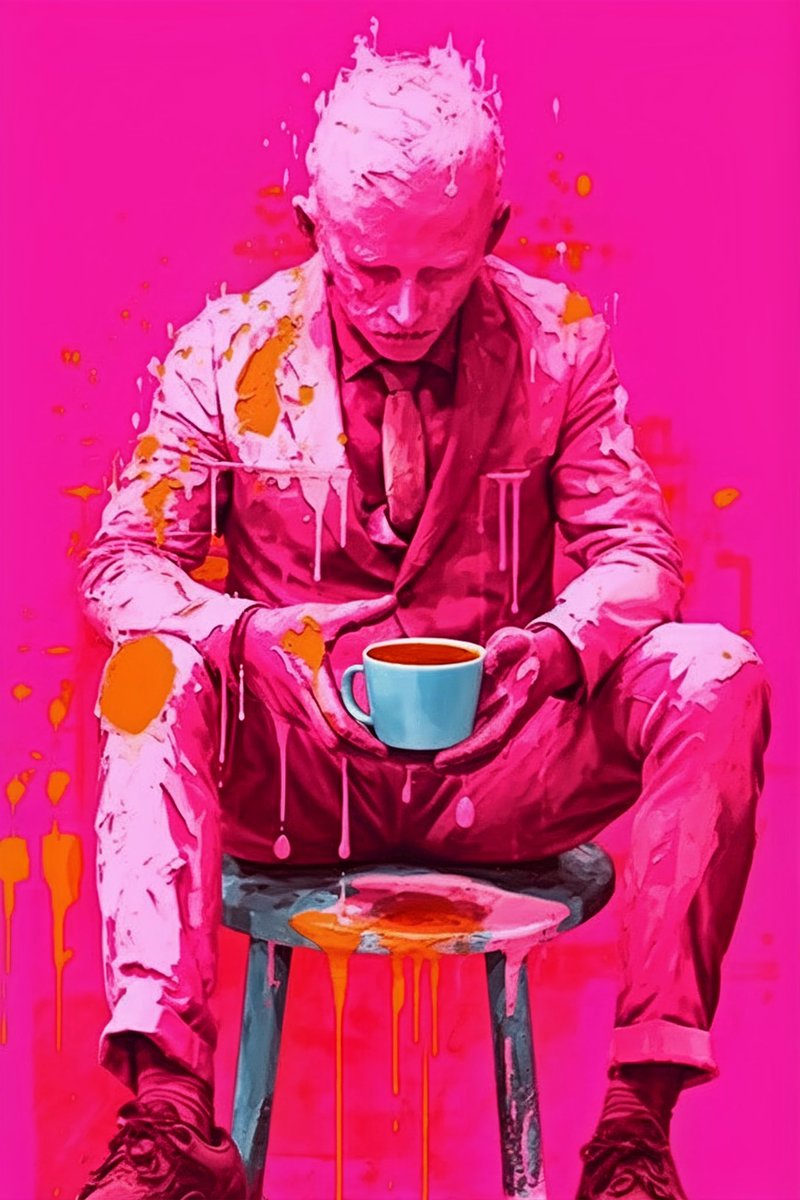 Coffee after a hard day's work