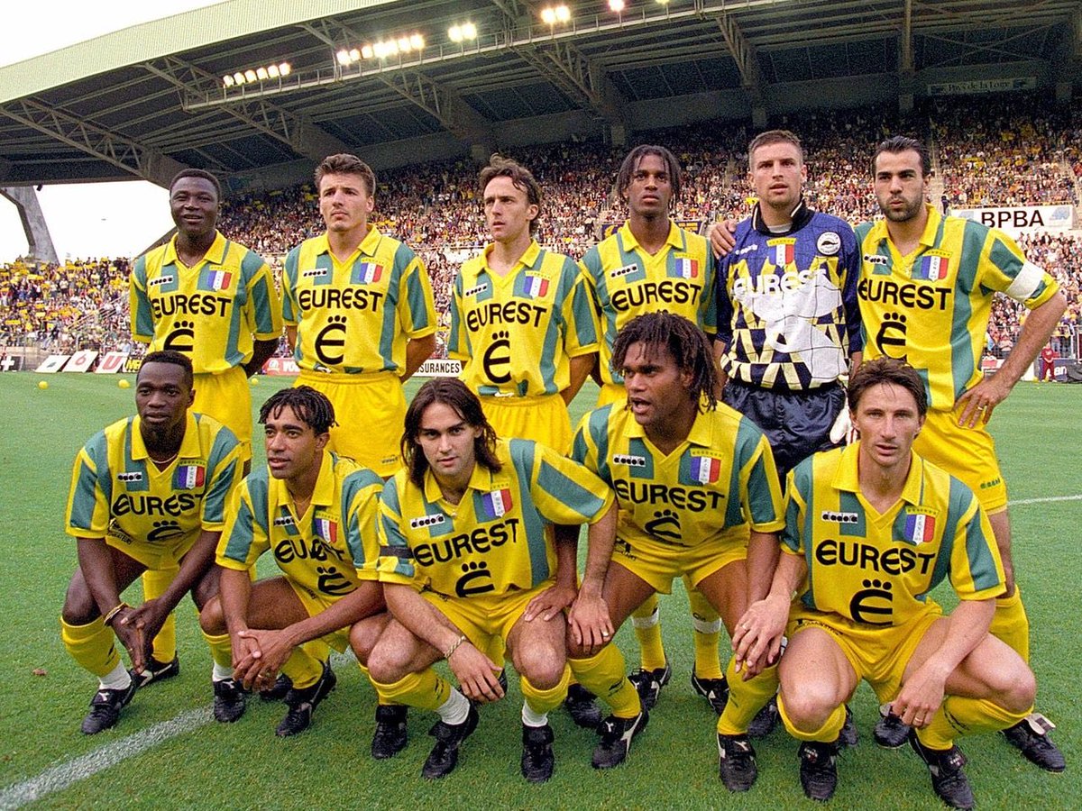 GuillaumeHD's tweet photo. @ufcfooty Nantes 1995 French Champion https://t.co/vJJxoa1fDc