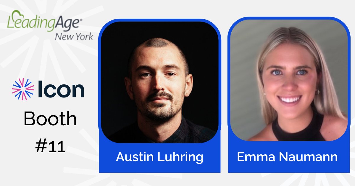 _goicon's tweet image. The Icon team is heading to New York next week for the @LeadingAgeNY event! Will you be there? If so, add booth number 11 to your schedule to meet with the Icon team and learn about our engagement and communication solutions.

#seniorlivingtech #goicon #rockyouriconsocks