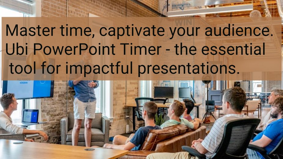 UbiTimer's tweet image. Ready to level up your presentations? ⏱️ Master time and captivate your audience with Ubi PowerPoint Timer. 🎯 Unlock the power of seamless timing and create impactful presentations that leave a lasting impression. #PresentationTool #PowerfulTimers #EngagingAudiences
