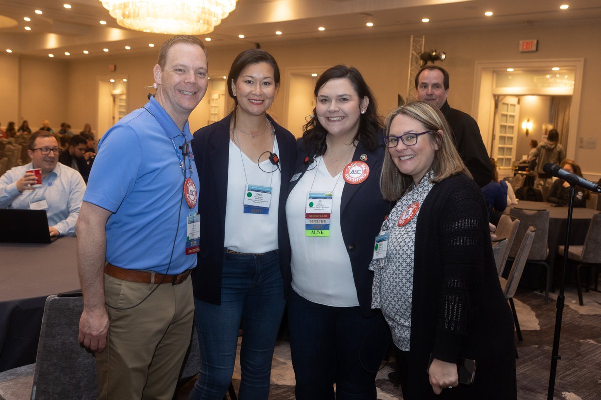 statecommission's tweet photo. We've got some great workshop sessions happening this afternoon. There's something for everyone! Share what you're learning with #EasternService.

And if you need assistance, find someone wearing one of our "ASC" me anything buttons, modeled below by ASC staff members. https://t.co/PEriUq7zrn