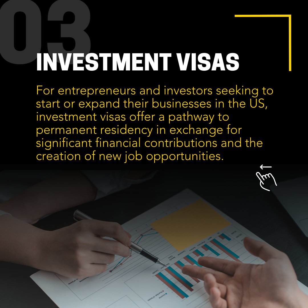 ImmiCounsel's tweet image. 🌐 Discover the diverse US Immigration Visa Pathways

 🌟 Dive into Family, Employment, Investment, and Asylum categories for a brighter future! 

Swipe left to explore your options. 
#ImmigrantVisas #VisaPathways #USImmigration