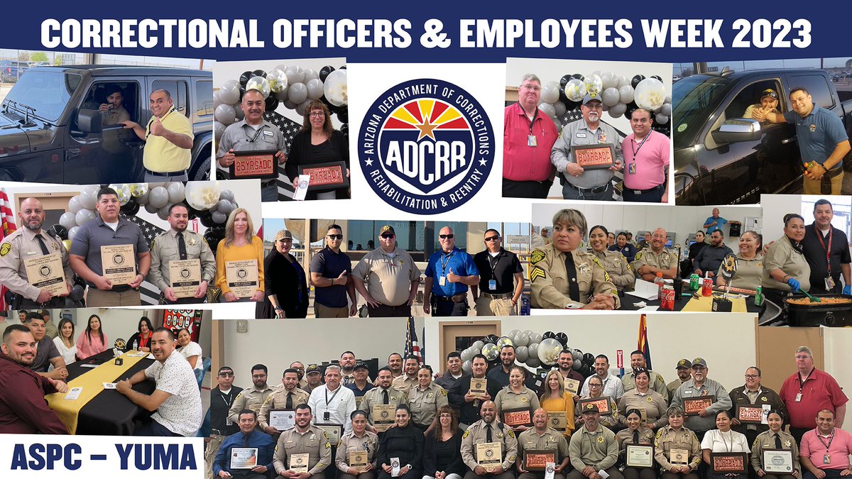 AZ DEPT OF CORRECTIONS, REHABILITATION & REENTRY on Twitter "Thank You
