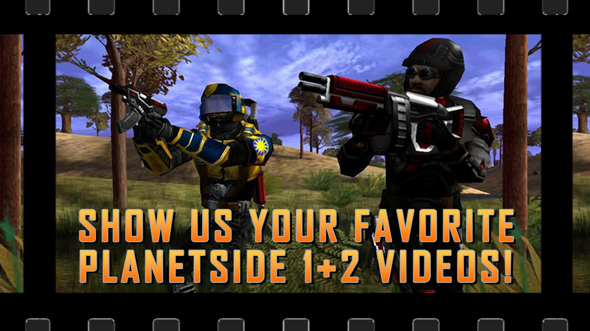 planetside2's tweet image. 📽️Community Video Showcase!📽️
Link below to your favorite #Planetside or #Planetside2 video from #Youtube. At the end of the week we'll compile a playlist for the 20th anniversary this Saturday🥳