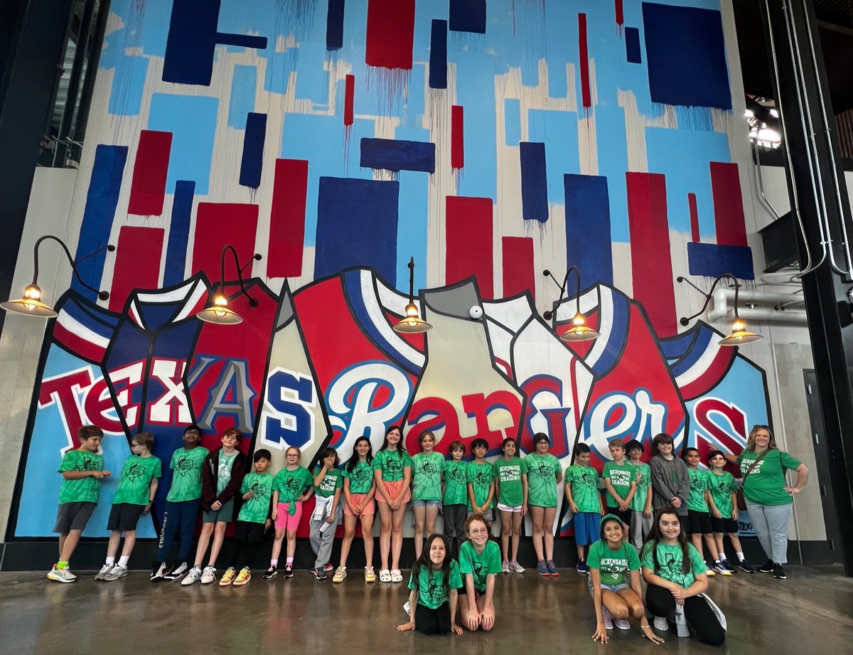 Great field trip to <a href="/GlobeLifeField/">Globe Life Field</a>. We learned so much about the ballpark construction and the Texas Rangers #BetterTogether <a href="/rockenbaughES/">Rockenbaugh ES</a>  <a href="/MrsFreemanRES/">Michele Freeman</a> <a href="/StephanieCradd2/">Stephanie Craddock</a> <a href="/MrsBrannonRES/">Jana Brannon</a>