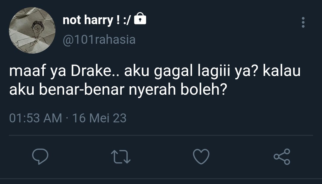 moonsherra's tweet photo. — Drarry Some Tweets au ; 
Hujan &amp; Luka https://t.co/bjfsqQ91J3