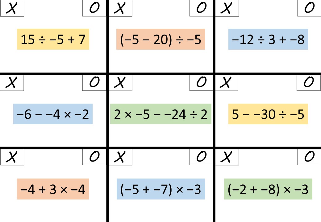 New! Lots of resources for calculations with directed numbers and a whole new topic 'BIDMAS with Directed Numbers'!  :)