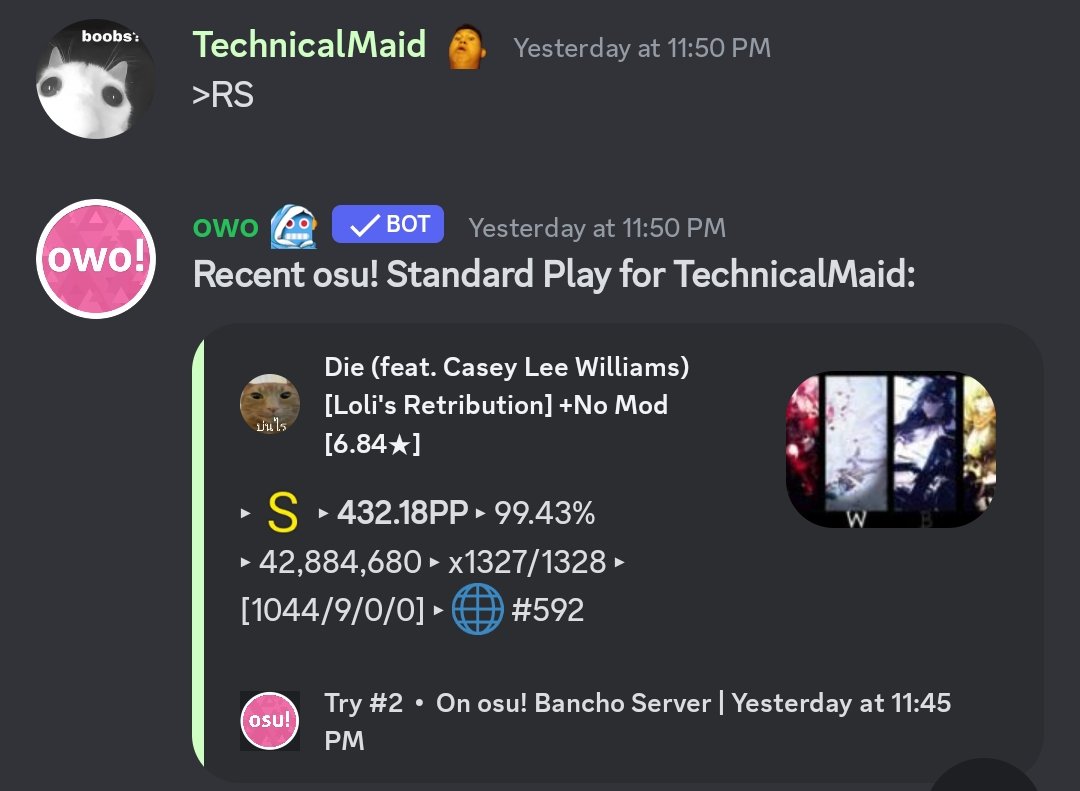 TechnicalMaid · player info