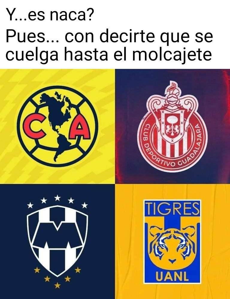 betoz08's tweet photo. @LigaBBVAMX @Rayados @TigresOficial @ClubAmerica @Chivas https://t.co/mtFP9II0V4
