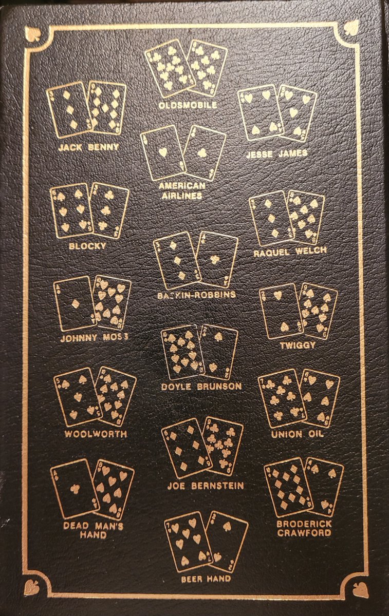 HOCRadio's tweet photo. We had to take out our copy of #SuperSystem today. A #book that launched the #poker journeys for millions around the world, including our’s. The genius can be read on the pages and the humor of the gentleman can be seen on the #cover and especially the inside #picture. #RIPDoyle https://t.co/vb7LcjZxdr