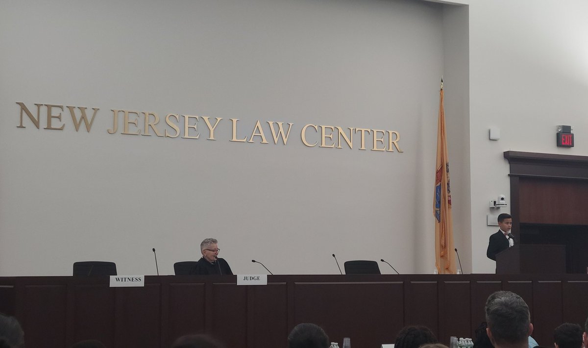 Paul Alban on Twitter "New Jersey State Bar Foundation's Mock Trial