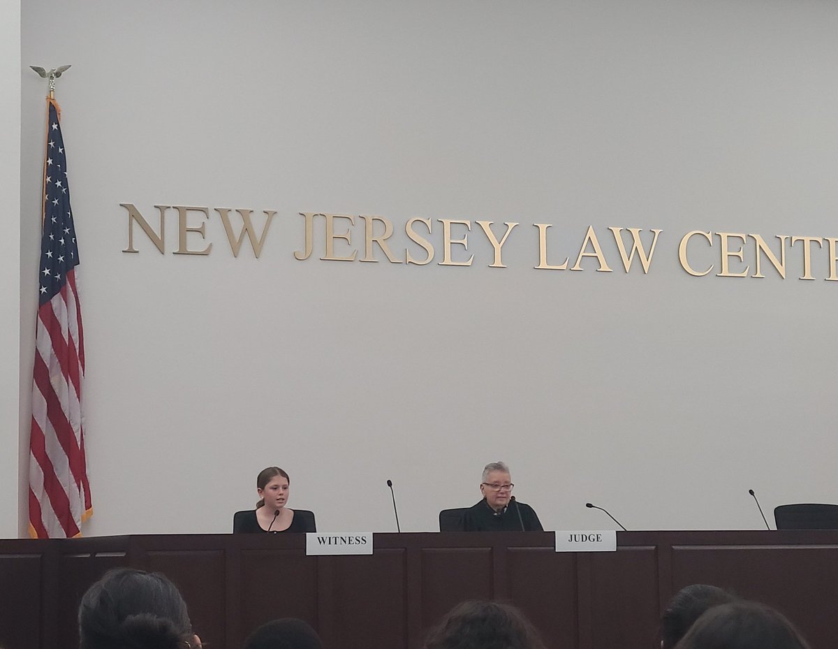 Paul Alban on Twitter "New Jersey State Bar Foundation's Mock Trial