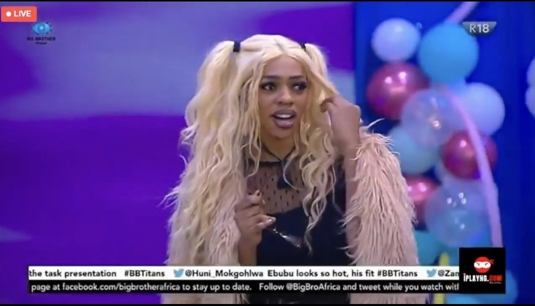 bebi_toxic's tweet photo. @RealKhosiTwala We all know which wig is at work 😂😂😂
KHOSI THE PACESETTER 
KHOSI TWALA CHAPTER 26
#KhosiTwala
#BBTitans https://t.co/tcDK7WiSYK