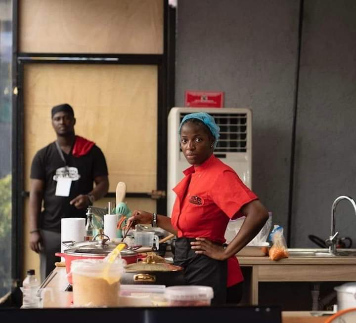 duchess_elina's tweet photo. Congratulations Chef Hilda and Sous Chef Sunny ❤️💯❤️💯❤️

100 hours not a small feat for anyone! 

History has been made in Nigeria 🇳🇬🇳🇬

#CongratulationsQueen
#CongratulationsHilda
#Hildabacicookathon 
#Hildabacicooks https://t.co/4ObWBTzhAp