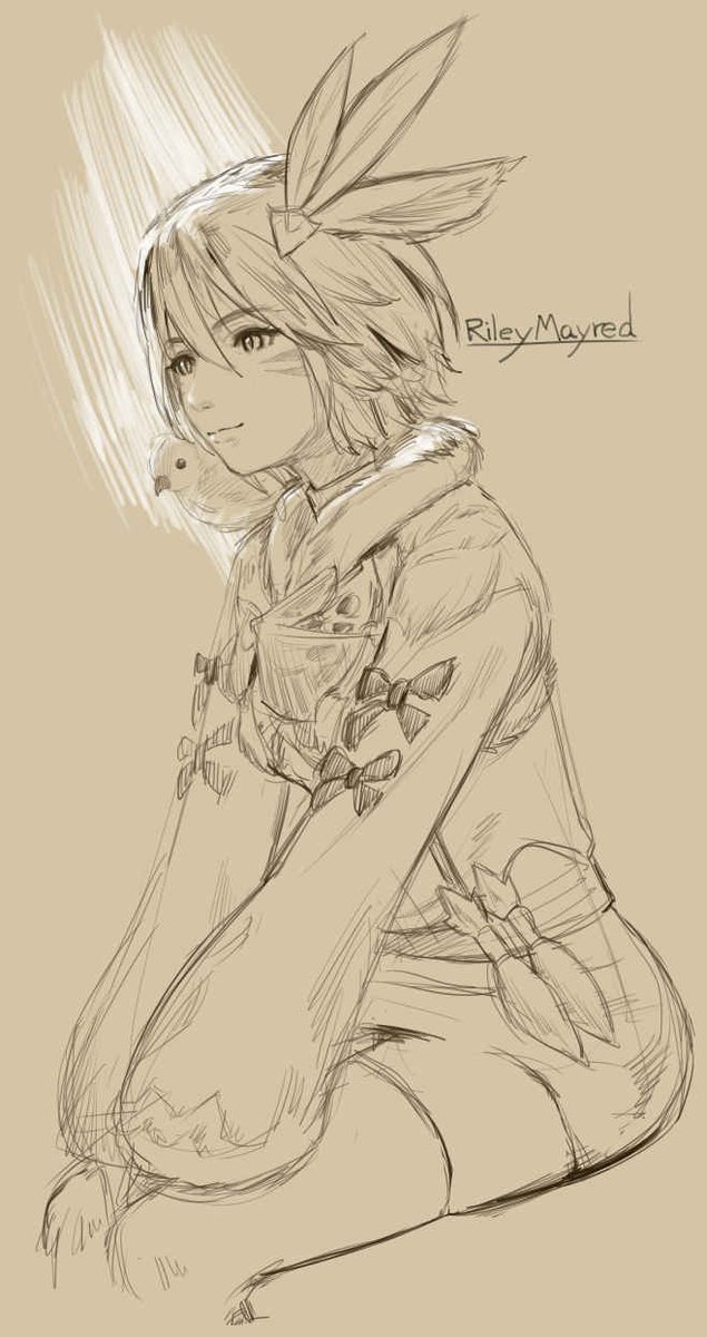 Neocity222's tweet image. Travelers of Eorzea 02 #ff14art