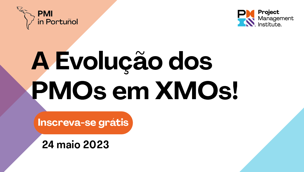 Dia 24 de maio, não perca o PMI in Portuñol e descubra como PMOs estão evoluindo para XMOs e impulsionando o valor dos projetos.

24 de maio, as 20h
Inscreva-se grátis em - pmilatam.com/pipxmo

#PMIinPortuñol #EvoluçãoPMOs #XMOs #ValorDosProjetos #GerenciamentodeProjetos #PMI