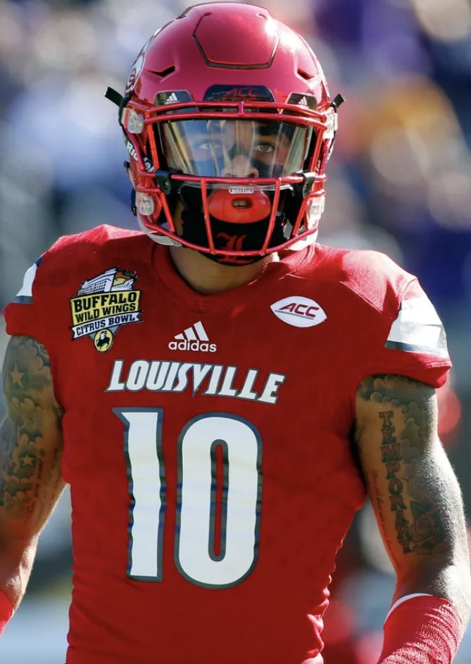 After a great conversation with Coach Ron English, I am blessed to receive an offer from the University of Louisville to further my education and dreams!! #blessed #grateful @CoachRonEnglish @QHHSFBCoachG @recruitcoachmc @GregBiggins @adamgorney @BrandonHuffman