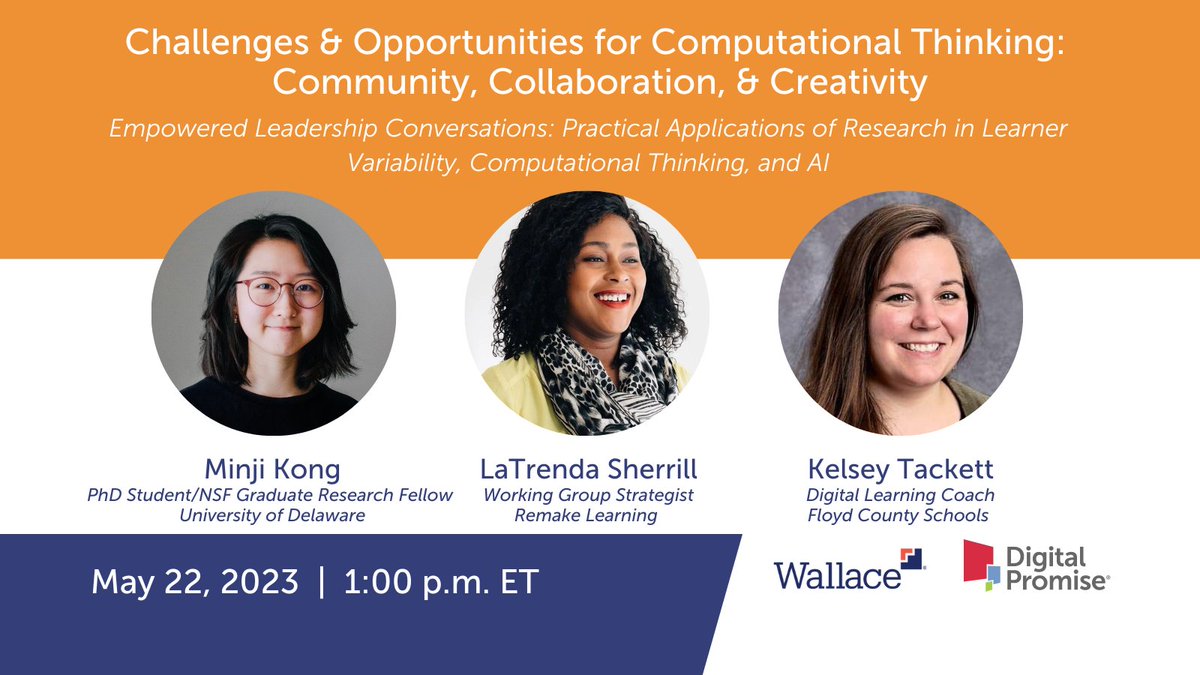 DigitalPromise's tweet photo. Calling all school leaders! This learning opportunity is almost here!

🗓 Mark your calendar! 
✅ Register: https://t.co/oa986ryGFl
📣 Invite a friend!

Support teachers, expand your knowledge, and network with other practitioners through #ProfessionalDevelopment. https://t.co/emhXMSCAE1