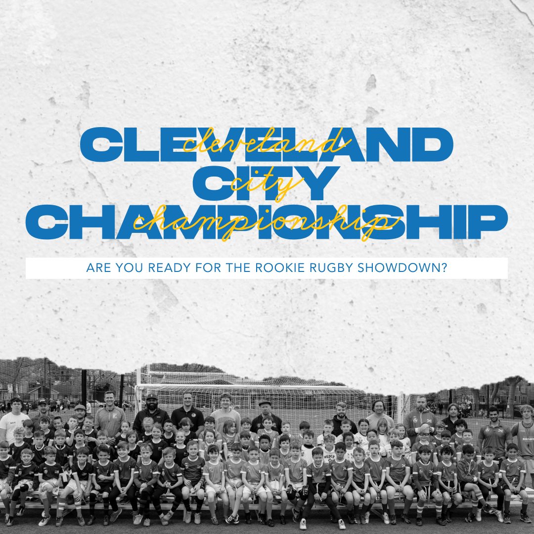 City Championship this weekend! 🏉🏆

Rookie Rugby has been running rampant for 5 weekend’s. This weekends it comes to a dramatic finale in Ohio City.

Are you ready for the Rookie Rugby showdown? 🏉👏🏼

#bighitsrugby #rugbyskills #rugbymotivation #rugbyfever #rugbycoach