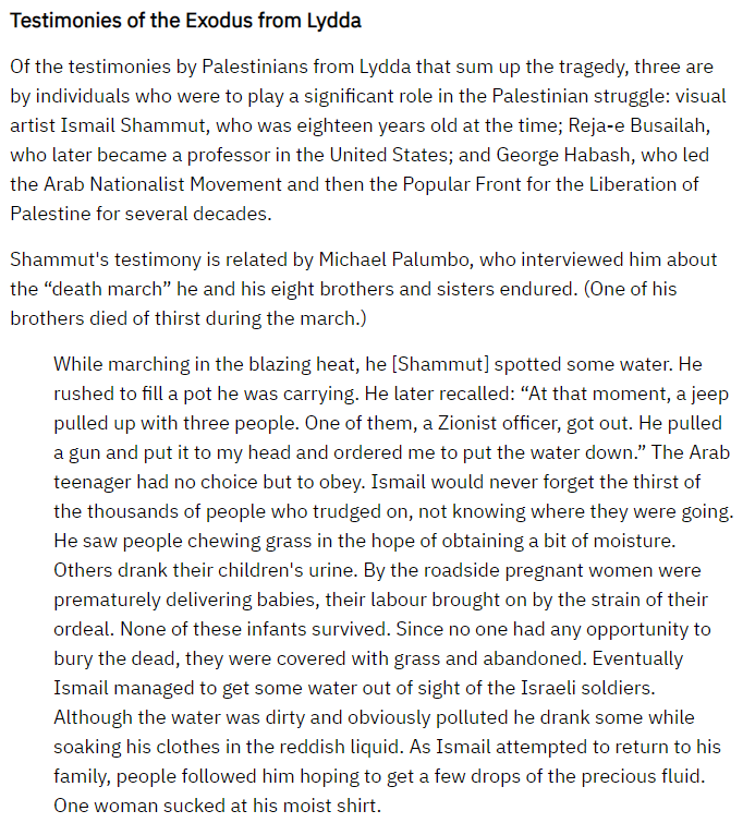Tameem تميم on Twitter "The infamous Lydda death march story is here
