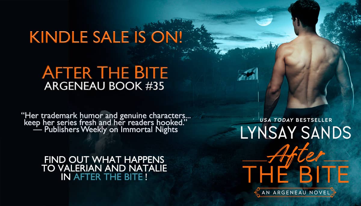 LynsaySands's tweet photo. Kindle Sale is on!

#AfterTheBite has been selected for a Kindle Daily Deal and will be on sale for $2.99 all week, until May 22nd!

Kindle US link… https://t.co/PWT5eufAPn

Kindle Canada link… https://t.co/LOvPNEk11v

#KindleSale #KindleDailyDeal  #Argeneaus https://t.co/l6anGfYexH