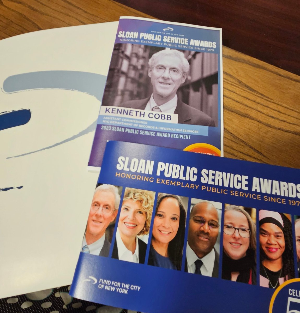 So honored to be part of the selection and presentation of the Sloan Public Service Awards aka the 'Nobel Peace Prize for Public Service' @FCNY_org