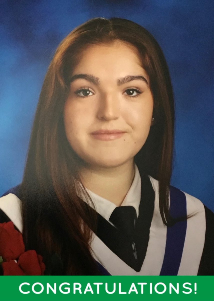 Congratulations to Sofia, the winner of the DB Celeste Investments Inc Scholarship!!!