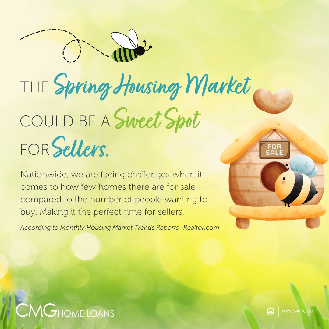 This could be the perfect time to sell.
Remember the best time to buy is when the product you want becomes available
#SpringMarket #HomeValue #Mortgage #LoanIfficer