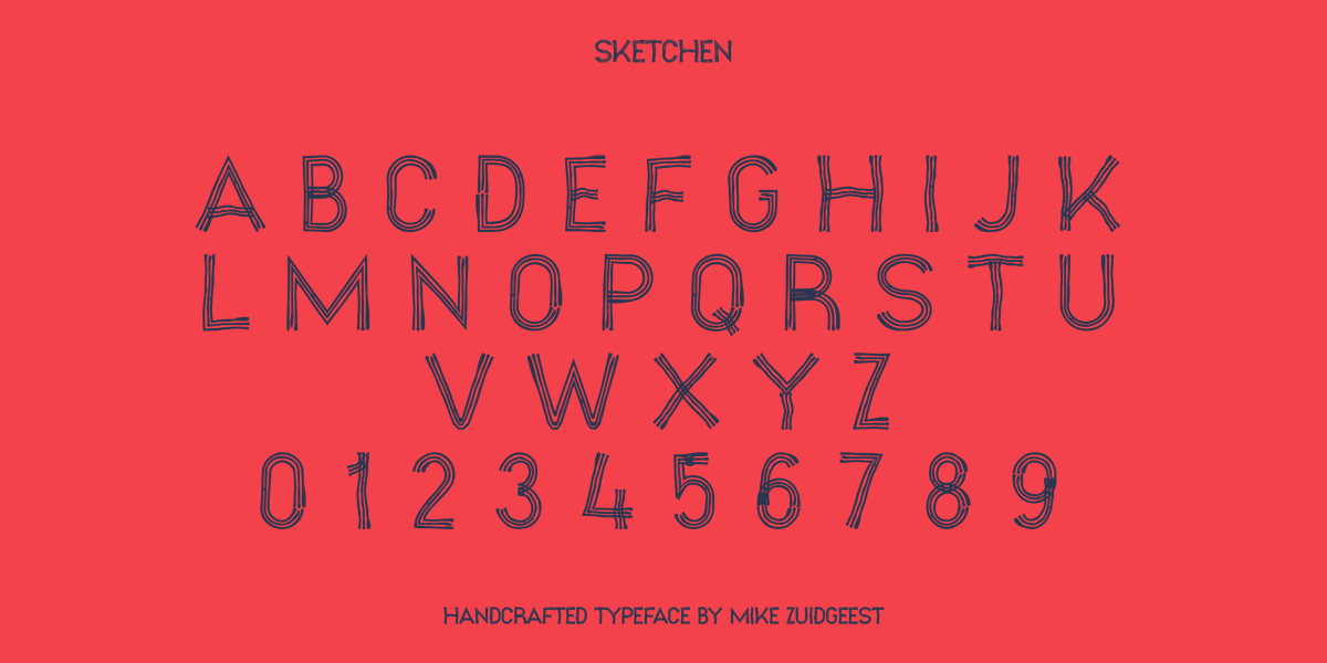 designbymike's tweet photo. 🎉 Exciting news! Introducing #Sketchen, my funky, hand-drawn font ready to add a burst of summer fun to your designs! 🌞🏖️ Perfect for menus and outdoor ads! 🌊✍️ #GraphicDesign #Fonts #CreativeJuice #typography @MyFonts #sketch #new https://t.co/4h6X7yYuUo https://t.co/7KijQHJKpH