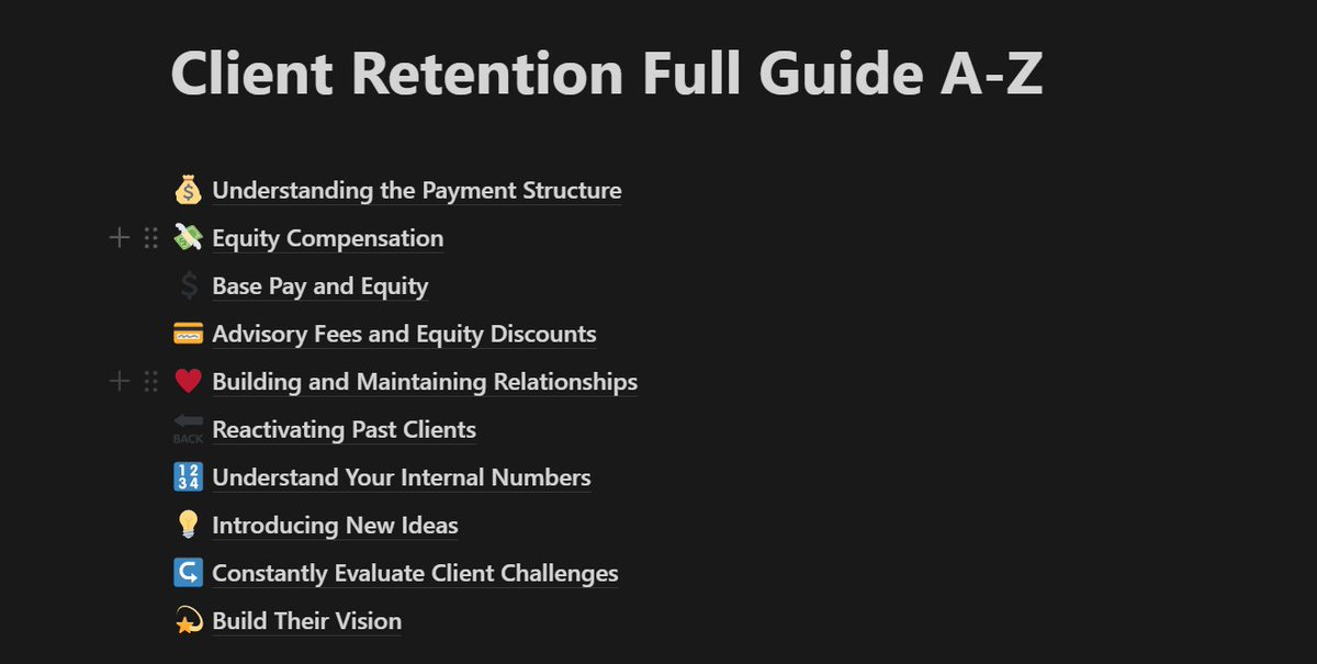 Losing clients can cost you MILLIONS

I've shared a 6+ month client retention process in a course.

It's worth $1k, but FREE for 48 hours.

Just Like, RT, comment “Retention” to receive it.

(Must Be Following!)