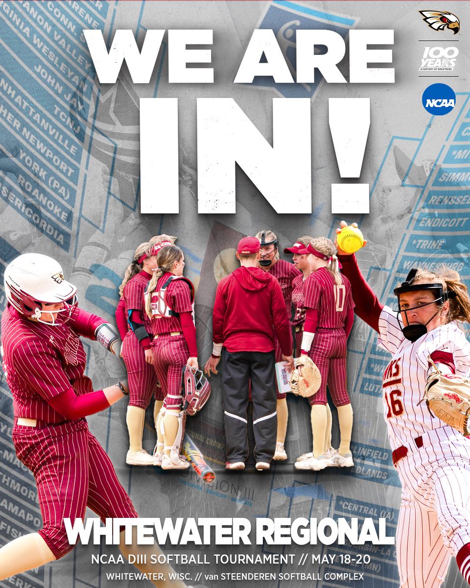 ᴡʜᴏ’ꜱ ʀᴇᴀᴅʏ ꜰᴏʀ ᴀ ʙᴜꜱɪɴᴇꜱꜱ ᴛʀɪᴘ? 💼🚌

<a href="/CoeSoftball/">Coe College Softball</a> is officially in the <a href="/NCAADIII/">NCAA Division III</a> Softball Tournament and will travel to Whitewater this weekend for the opening round of games! 

#KohawkNation