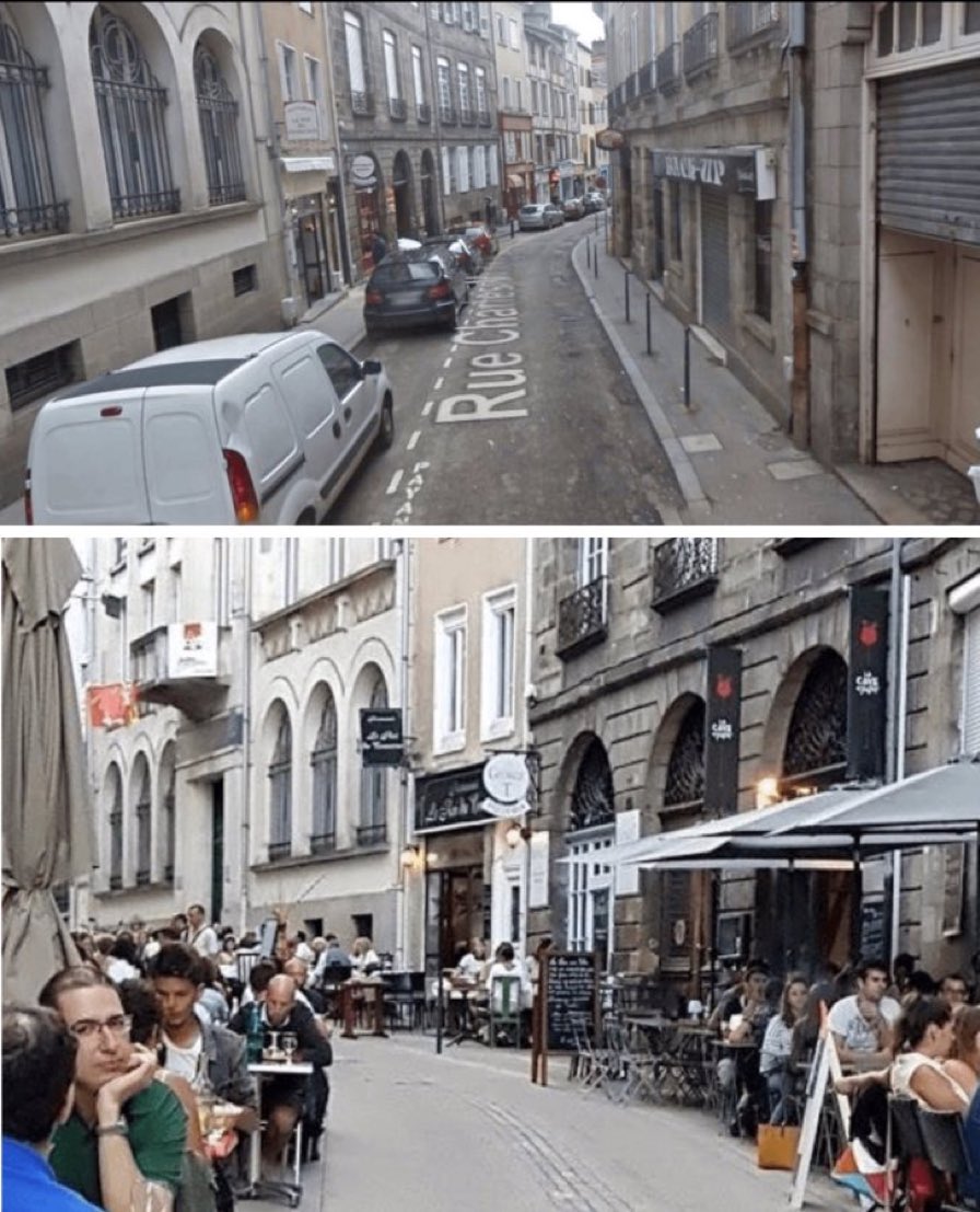 Cuando dejas de tratar las calles como el parking subvencionado de unos pocos.