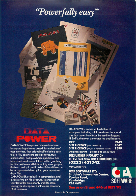 OldTechAdverts's tweet photo. From Acorn User Feb 1993 Issue.
https://t.co/qECwgF1KqU
#bbcacorn https://t.co/a9EsqJ07V7