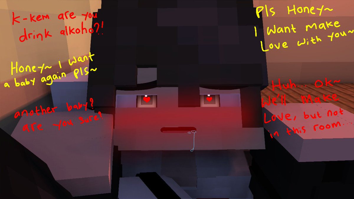loona_min1's tweet photo. Doing Dare from you part 4 

Kem was DRUNK!!!

Kem x Zack
If this post get
❤ = 150
🔃 = 15

I will make it as video

Want me to make it again? Say in the comment what your dare for them!!

#Minecraft #mineimator #nsfwtwt #nsfw_twt #nsfwaccount #BoysLove https://t.co/n1gyYHLzyY