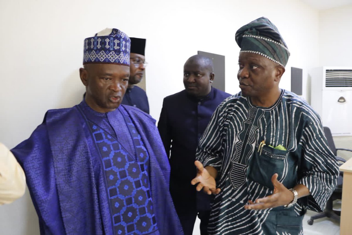 armti_ng's tweet photo. PHOTOS: Courtesy/working visit by the Honorable Minister of Agriculture &amp; Rural Development, Alh. Dr Muhammad Mahmood Abubakar to ARMTI Head Office, Ilorin Kwara State. https://t.co/X8TTbeWAYw