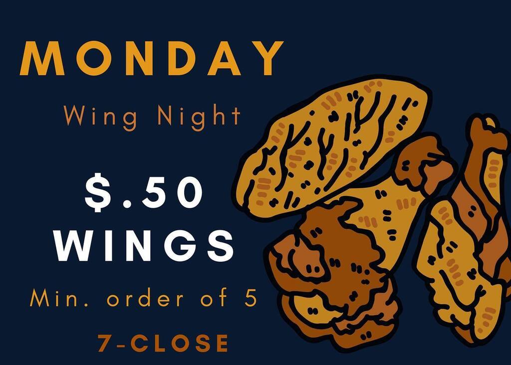 ExcelsiorPub's tweet photo. Now introducing: Monday Wing Night! Enjoy $0.50 wings from 7-close (min order of 5) 🍻 https://t.co/NukhBKKYW1 https://t.co/adGOiN6LFx
