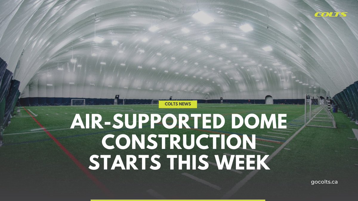 CentennialCOLTS's tweet photo. We're excited to announce that construction on Progress Field to build our new Air-supported dome will start this week! Once completed, we will be able to offer 12-month access to varsity teams, students, and community groups!

Full Story Details here: https://t.co/DjaJcsJZCk https://t.co/x0mAEOElGN