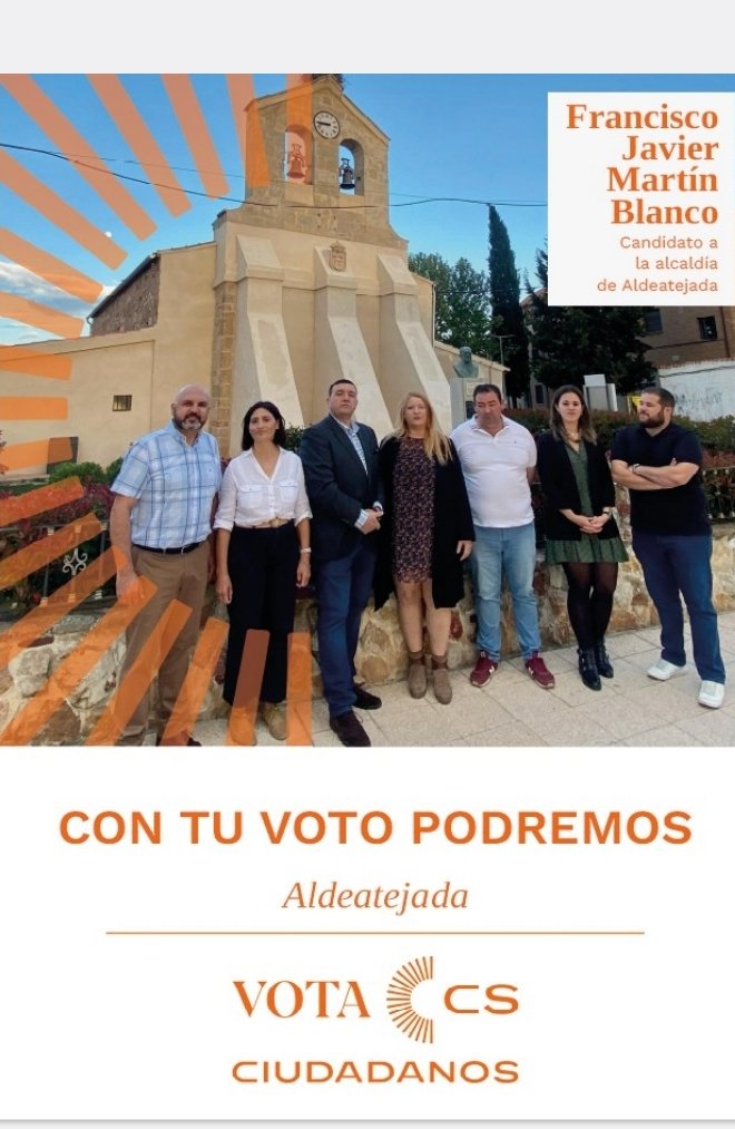 AldeatejadaCs's tweet photo. Un equipo con gran talento y mucho capital humano 
#PacoAlcalde https://t.co/jKze3tXgXE