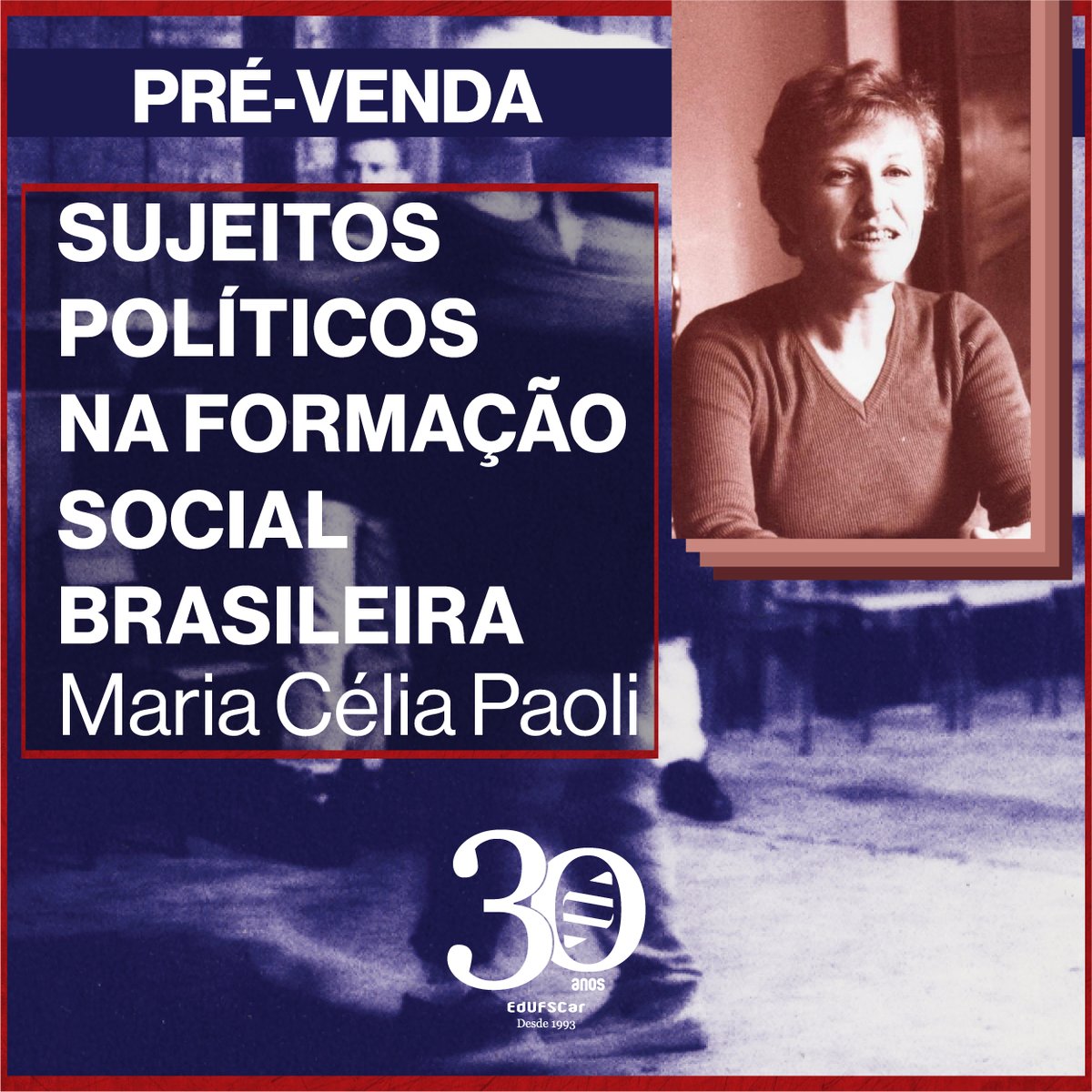 EdUFSCar's tweet photo. Novidade na área! Estamos com a pré-venda do livro Sujeitos políticos na formação social brasileira, obra esta que terá seu lançamento no dia 02/07. Corra garantir já o seu exemplar!

Essa e outras obras estão disponíveis em nosso site ou em nossa livraria! 😍📚 https://t.co/2exEgmrqNo