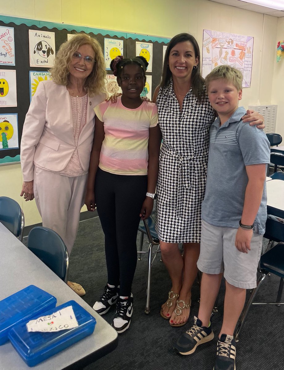 CynthiaforNC's tweet photo. Great day @LacyESLions! Welcomed by Principal @SherriMiller, Area Superintendent Elena Asburn &amp; student guides. Visited classrooms &amp; met with Instructional and Support Services Staff, PTA &amp; Foundation leaders about the need to fully fund our public schools❣️ #NCGASchoolDay #nced https://t.co/ypk09SCXms