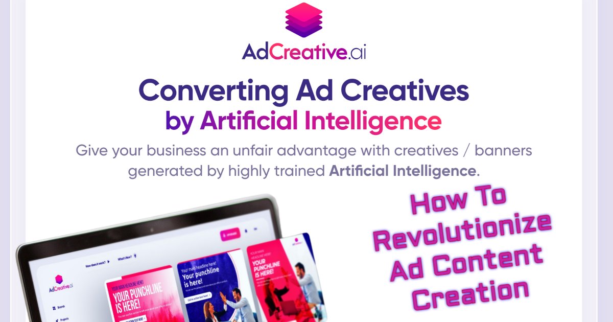 mbm_online's tweet image. Why settle for mediocre ad content when you can use AdCreative AI for personalized and engaging content creation? 🔥👌 tinyurl.com/2upnx9ez #AdCreativeAI #Advertising #AI #Marketing #Personalization #Engagement #ROI