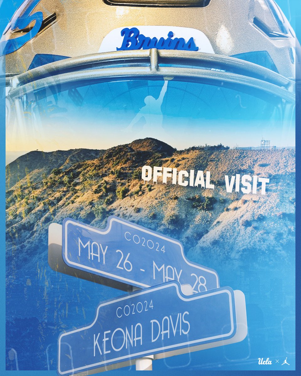 Excited and humbled to be able to go on this visit #GoBruins @MalloeMalloe @UCLAChipKelly @CoachIrv_ @CoachEricRogers