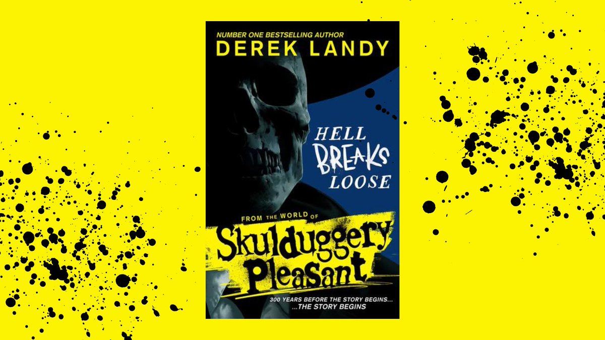 Harper360's tweet photo. Travel back to 1703 with #SkulduggeryPleasant in this standalone novel featuring all your favorite characters. So many enemies, so little time...
#HellBreaksLoose by @DerekLandy is available in one month ☠️ https://t.co/D6TagM5jpD https://t.co/bLag3SY1KV