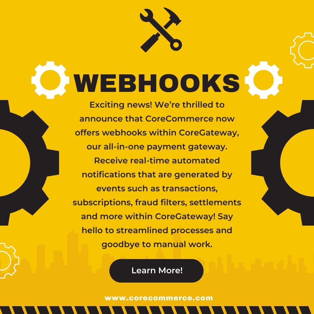 CoreCommerce's tweet image. corecommerce.com/contact-us/
#CoreCommerce #CoreGateway #webhooks #automation #paymentgateway