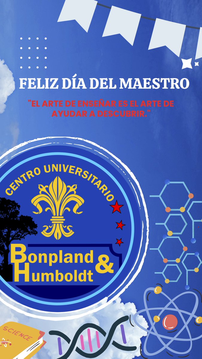 ByhCentro's tweet photo. #FelizDiaDelMaestro 
Muchas gracias a todas y todos nuestros catedráticos que a través de sus conocimientos han logrado iluminar el camino de quienes desean aprender.
Muchas felicidades! https://t.co/vFOUrfINzV