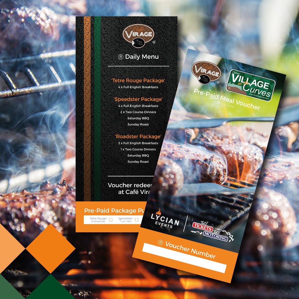 Lycianevents's tweet photo. Don’t forget to add your meal packages to your booking if you are joining us for the #classiclemans! 🍽️ @BlackJacketEve1 

👉 Classic Le Mans menus &amp; meal packages - https://t.co/6qSbOu2gjW

#lemanscatering #catering #lycianevents #villageonthecurves #blackjacketevents https://t.co/95EMJOR7CI