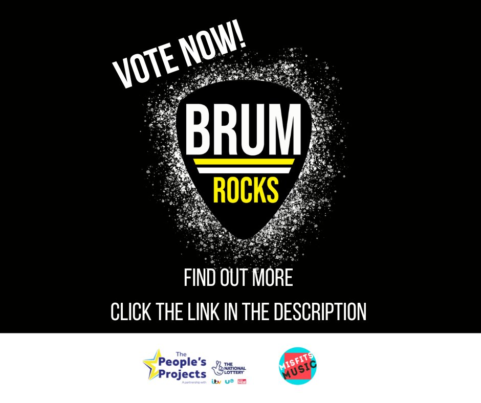 Vote for @Misfits_Music in The People's Projects! 'Brum Rocks' will bring 1,000 people together for an epic rock extravaganza. Click the link to help us win £70k and show the world that Brum Rocks. #PeoplesProjects #BrumRocks thepeoplesprojects.org.uk/projects/view/…. Pls RT!