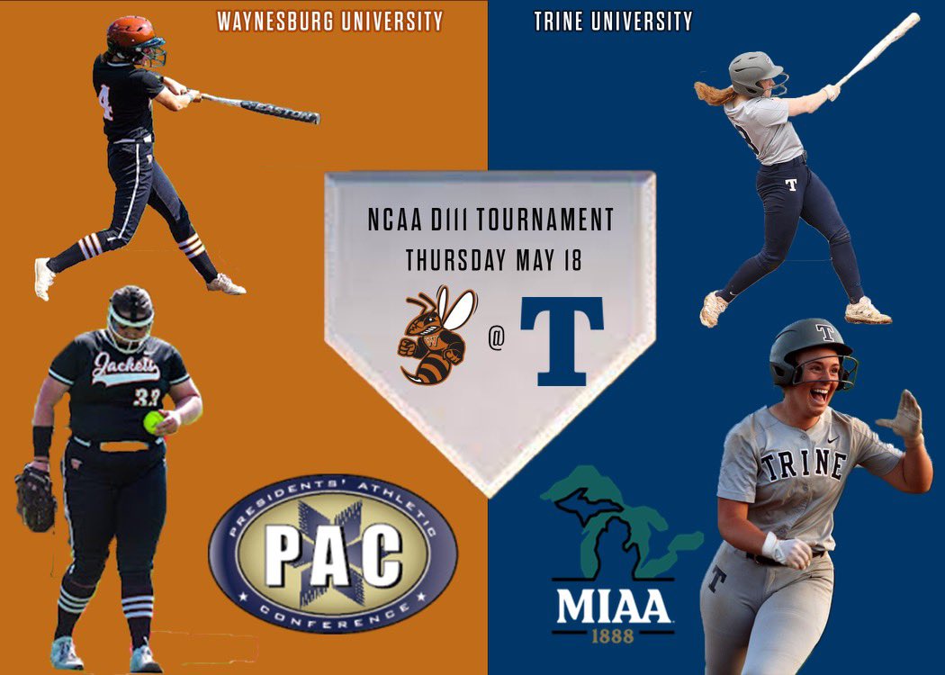 WUSportsNetwork's tweet photo. .@WUJacketsSB heads to Indiana to take on @TrineAthletics in the NCAA Division III Tournament. Good luck ladies! https://t.co/XmtT1ImptL