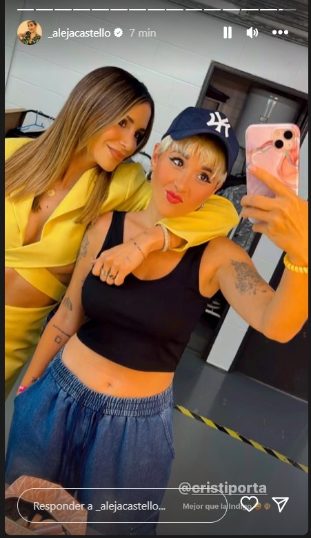 Sandra956090's tweet photo. Cristina y Alejandra ya listas  . Hoy vamos a disfrutar de este duo explosivo en @elcirc8tv  #ElCirc #CrisPorta15M https://t.co/pawkKSuGgc