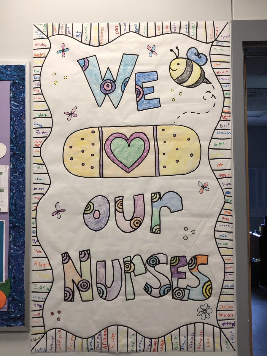 MsZaner's tweet photo. We ❤️ our school nurses!  Celebrating Nurses’ Appreciation Week and Career Day @ElementaryMcbee! @DesiraeSimpson9 @AustinISD https://t.co/TVSEcteQOo